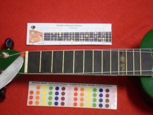 Ukulele Stickers - Start with the Open Strings