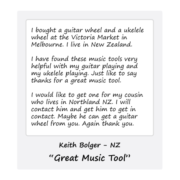 Guitar Wheel - Keith - NZ