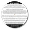 Guitar Wheel - Rear Instructions