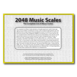 Rainbow Music - 2048 - Complete List of Music Scales